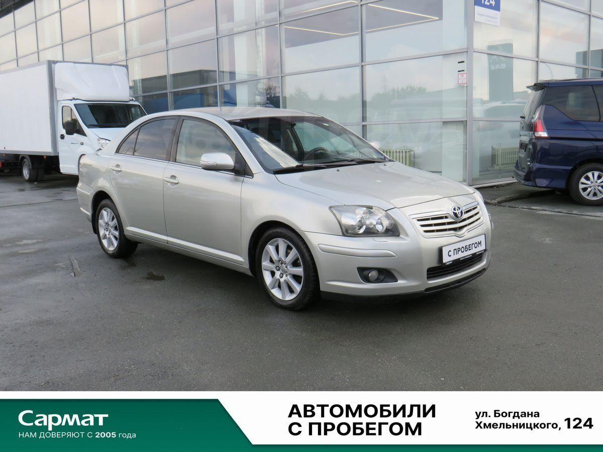 Купить Тойота Авенсис 2008 в Новосибирске, Осмотреть автомобиль можно по  адресу: Новосибирск, ул. Богдана Хмельницкого, 124, бензин, серебристый,  седан, с пробегом 217683 км