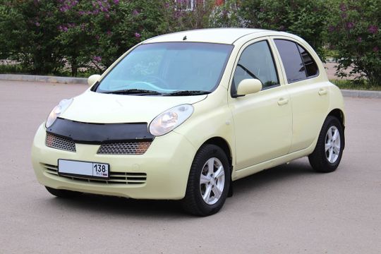 Nissan March 2002 розовый