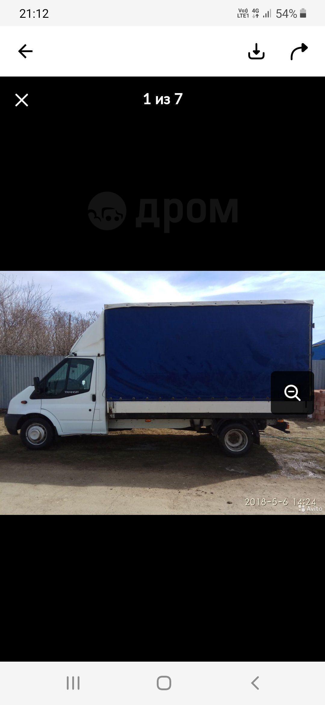 Купить Ford Transit Бортовой тентованный грузовик 2012 года в Ижевске: цена  880 000 руб., дизель, механика - Грузовики