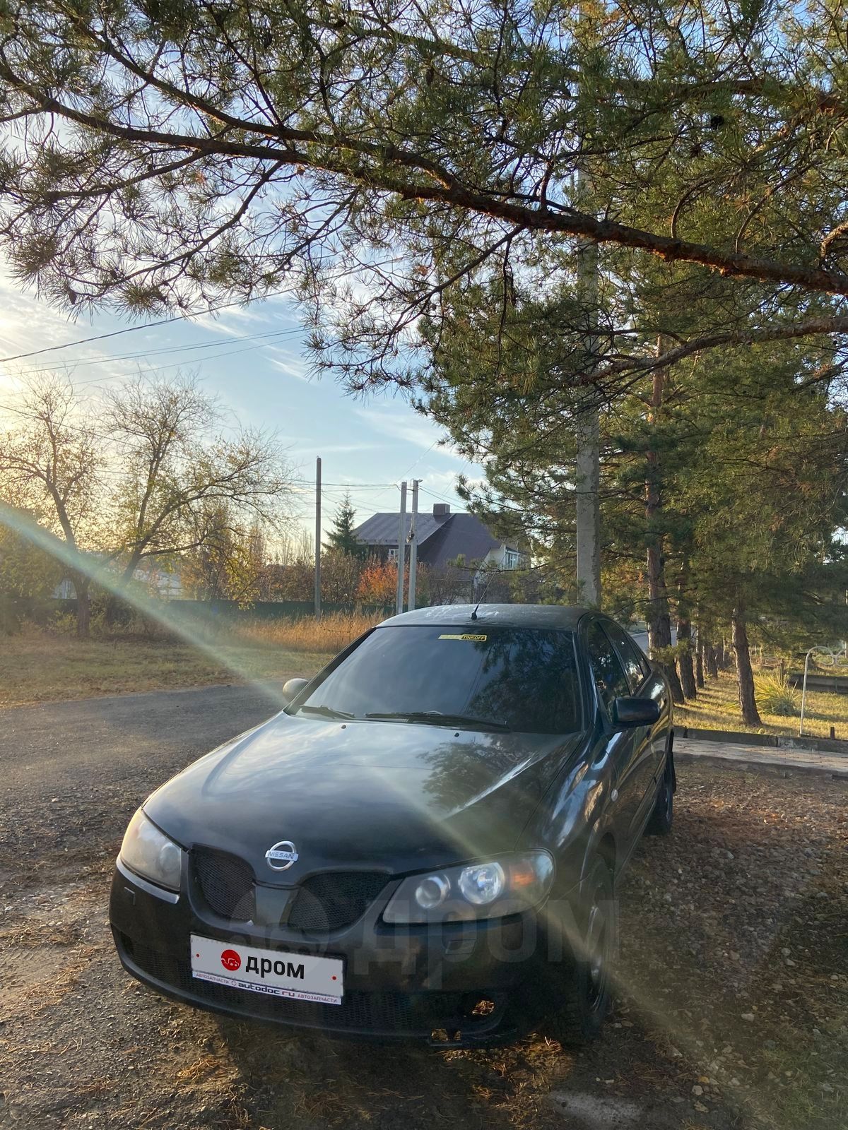 Nissan Almera 2006 черный