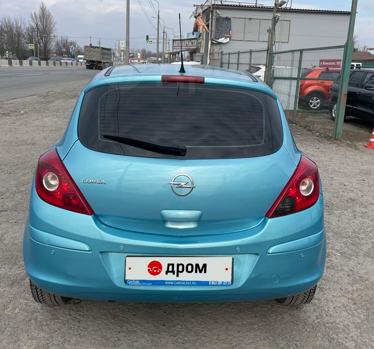 Опель Корса 12г.в. в Ростове-на-Дону, 1.4 л., автоматическая коробка  передач, хэтчбек 3 дв., бензин, с пробегом, синий