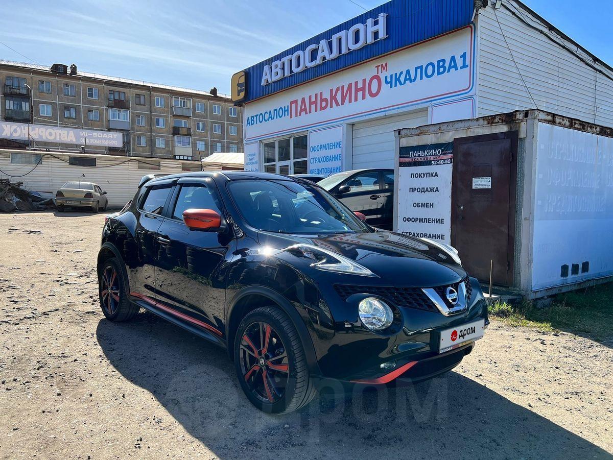 Ниссан Жук 2018 года в Череповце, Марка: Nissan Juke, коробка автомат, бу,  1.6 литра, цвет черный