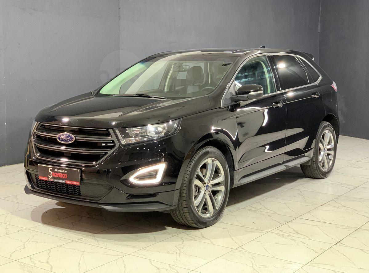 Ford Edge 18 года в Москве, СПЕШИТЕ КУПИТЬ В КРЕДИТ И ТРЕЙД ИН, АКПП, 4 вд,  3.5 литра, бу, черный