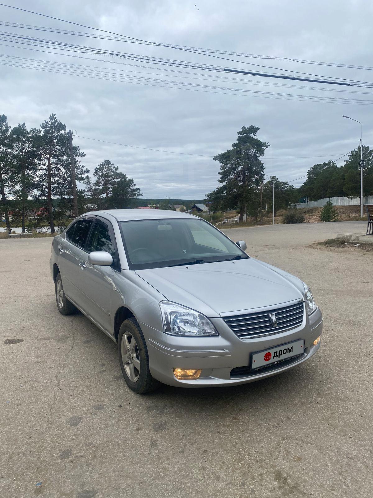 Авто Toyota Premio 2004 год в Якутске, Продаю тойота премио 2004г 1, 8,  4вд, гбо вписано в ПТС, сигналка А-9, 4WD, 1.8 литра, бензин, цвет серый,  автомат, Якутия