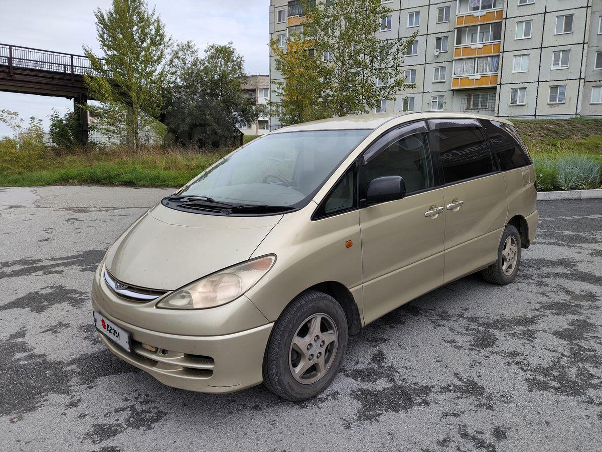 Продажа Тойота Эстима 2001 год в Ачинске, Отличное состояние автомобиля, по  технике без замечаний, мотор контракт, возможен обмен, передний привод,  акпп, комплектация 2.4 L G (7 Seater)