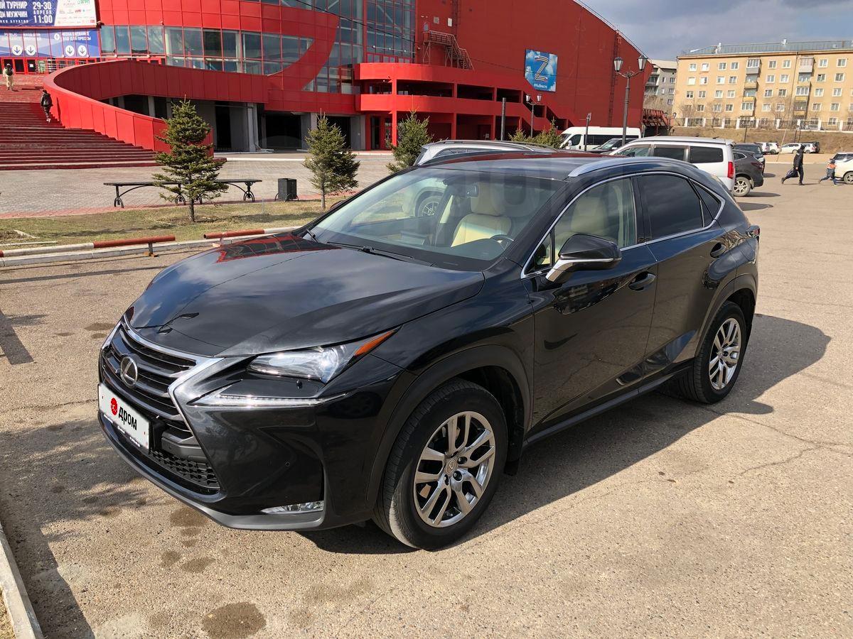 Продажа авто Lexus NX200 2017 в Улан-Удэ, Машина в хорошем состоянии,  использовалась аккуратно, черный, автоматическая коробка передач, 4WD,  комплектация 2.0 CVT AWD Progressive