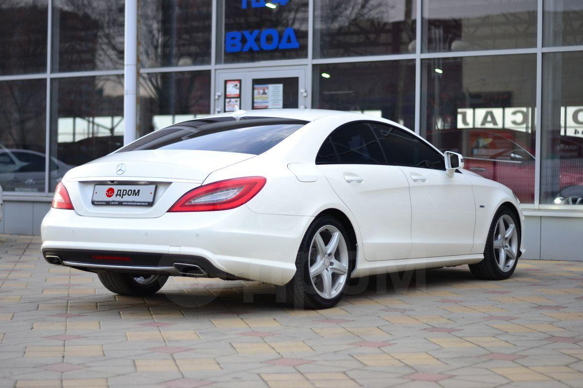 Купить Mercedes-Benz CLS-Class 2011 год в Ростове-на-Дону, Возможность  приобретения автомобиля в кредит с первоначальным взносом 0, АКПП, седан,  бу, белый, стоимость 1.7млн.руб.