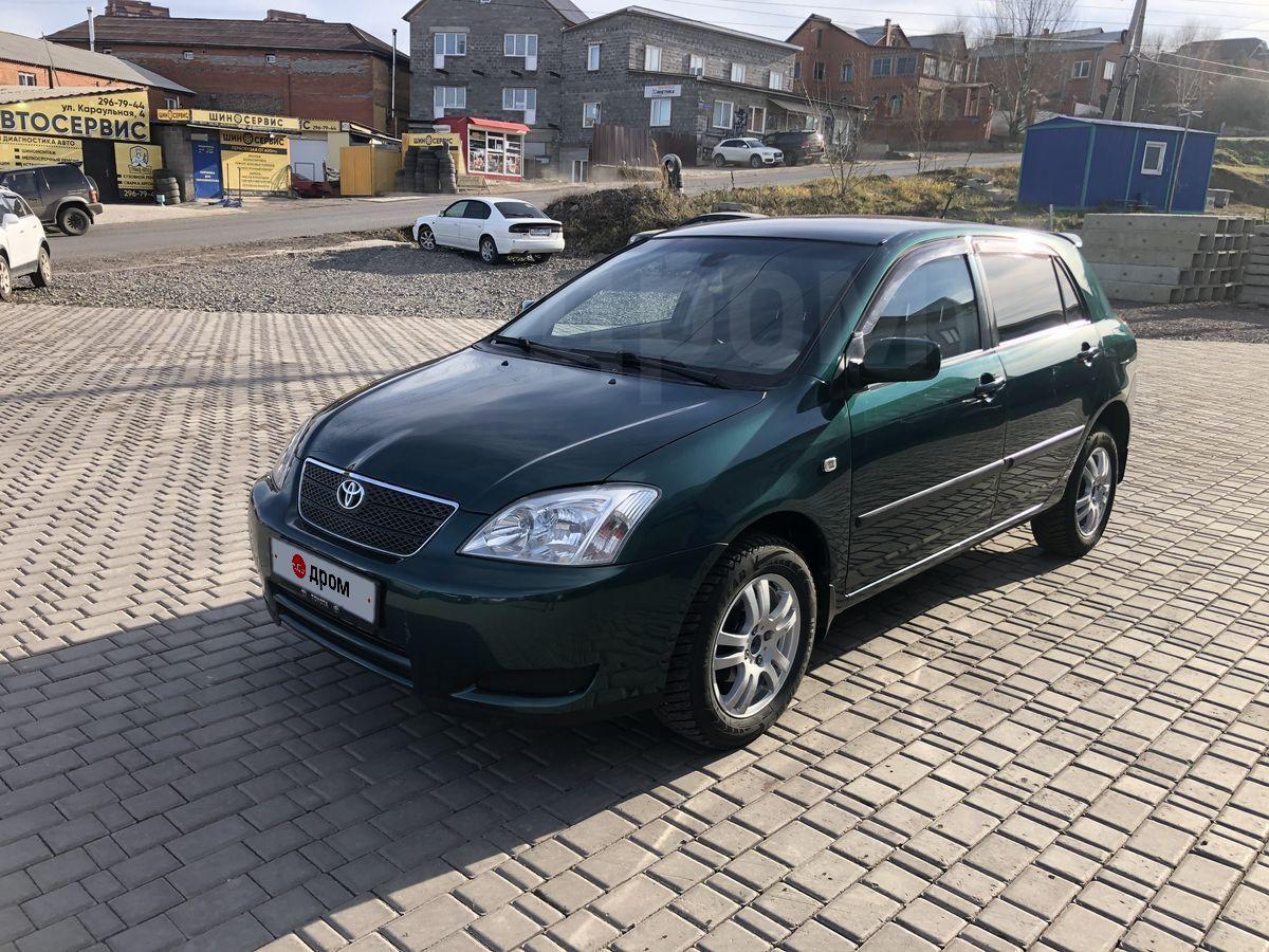 Купить Тойота Королла 2003 года в Красноярске, Автомобиль Toyota Corolla  представлен автосалоном Trade in Auto, 1.6 литра, автоматическая коробка  передач, стоимость 389000р.