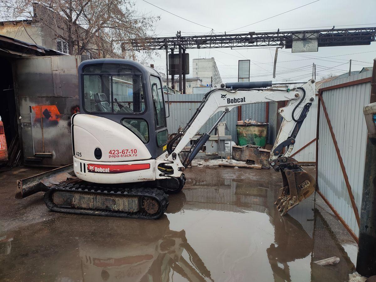 Купить Bobcat 425 Мини-экскаватор 2007 года в Нижнем Новгороде: цена 1 800  000 руб. - Экскаваторы