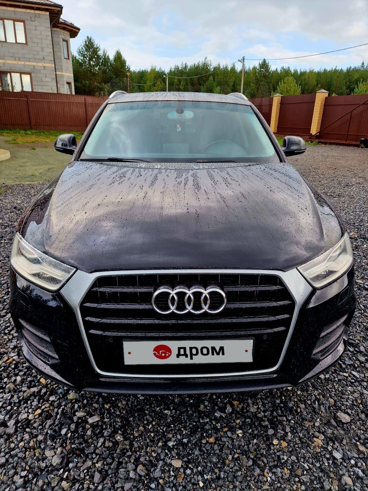 Audi Q3 2015 в Екатеринбурге, Идеальное состояние автомобиля, обмен  возможен, бензин, АКПП, 4вд, стоимость 2.1 млн.руб., черный