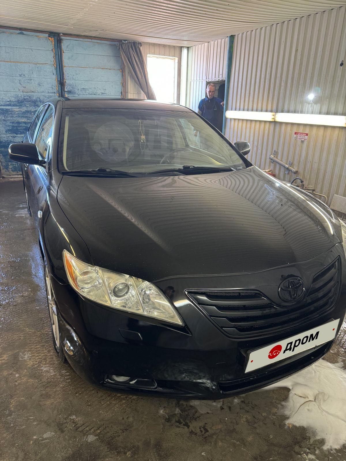 Продажа Toyota Camry 2008 в Муравленко, Продается Camry 40 3, 5, седан, 3.5  литра, бензин, цена 1.2млн.р., коробка автомат, руль левый, черный