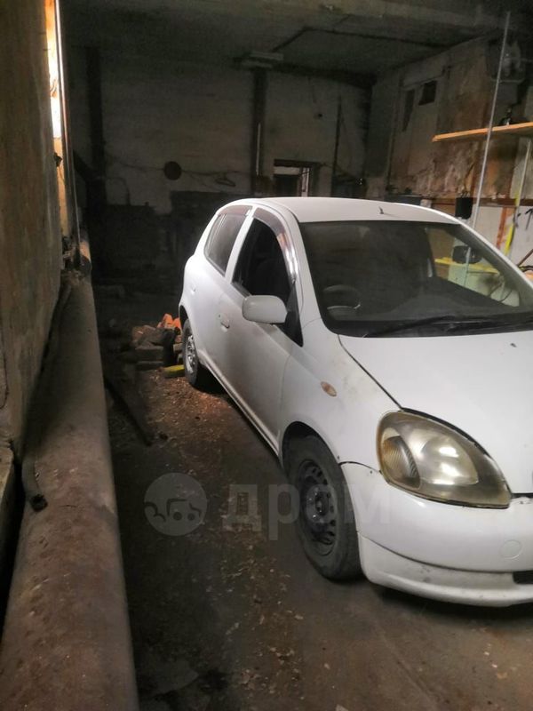 Toyota Vitz 2001 Р±РµР»С‹Р№
