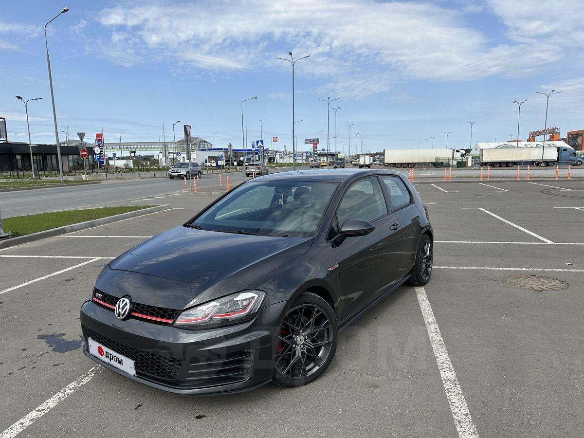 Купить автомобиль Volkswagen Golf 16 г.в. в Москве, Редкий 3х дверный VW  Golf MK7 GTI, передний привод, 2 литра, хэтчбек 3 дв., 2.0 TSI DSG GTI  Performance 3dr.