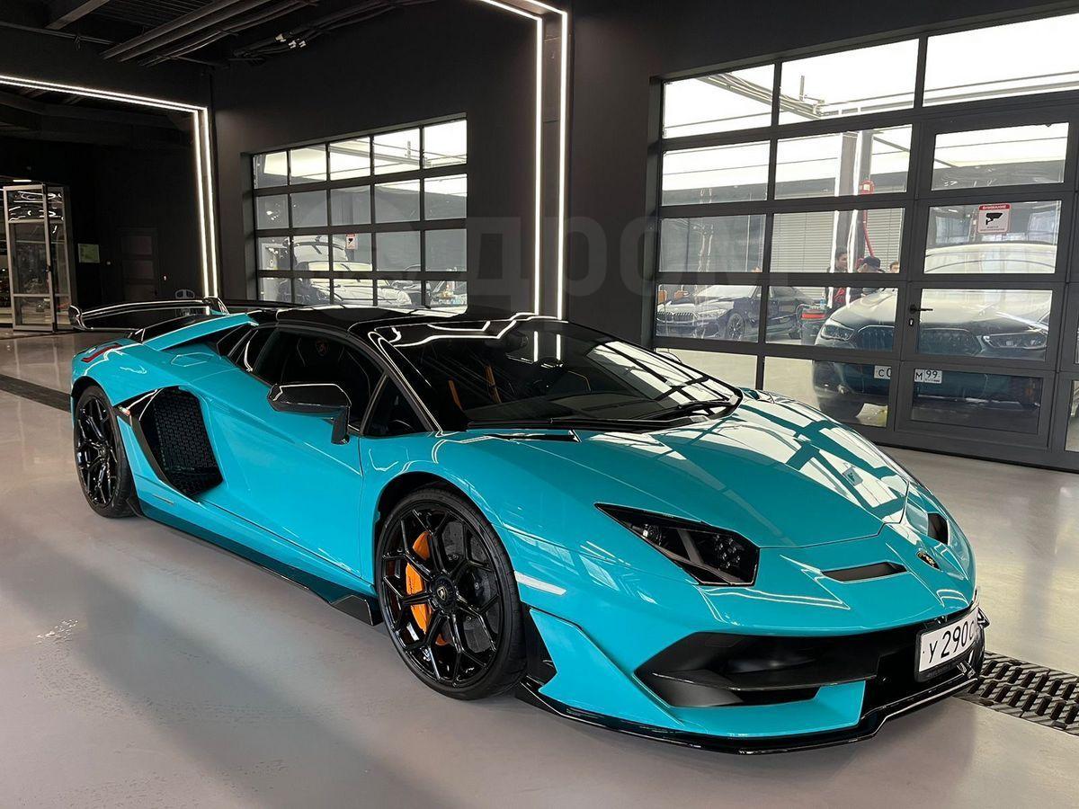Ламборджини Авентадор 2021 в Москве, 6.5 AMT SVJ Coupe, полный привод ...