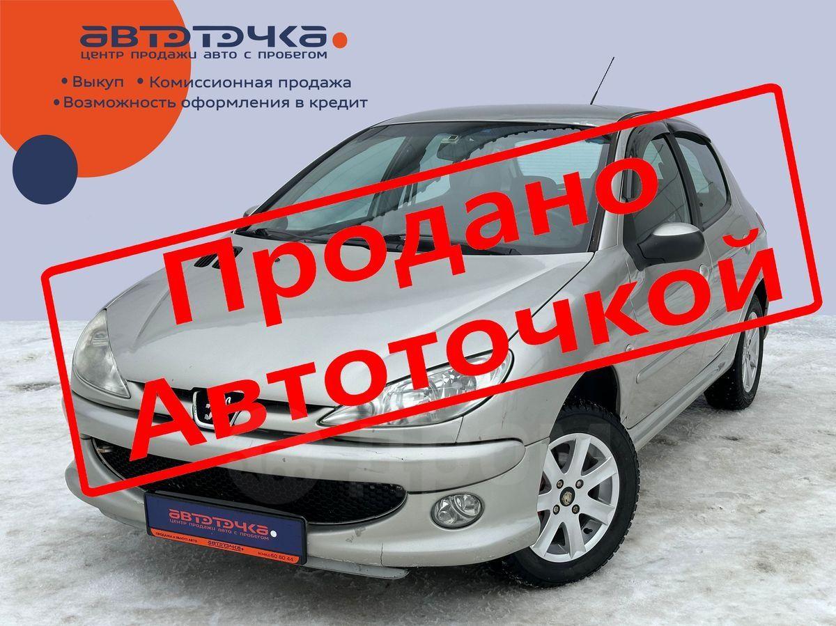 Peugeot 206 2007 в Сургуте, 1.4 литра, серый, хэтчбек 5 дв., бензин, 1.4 AT  X-Line 5dr.