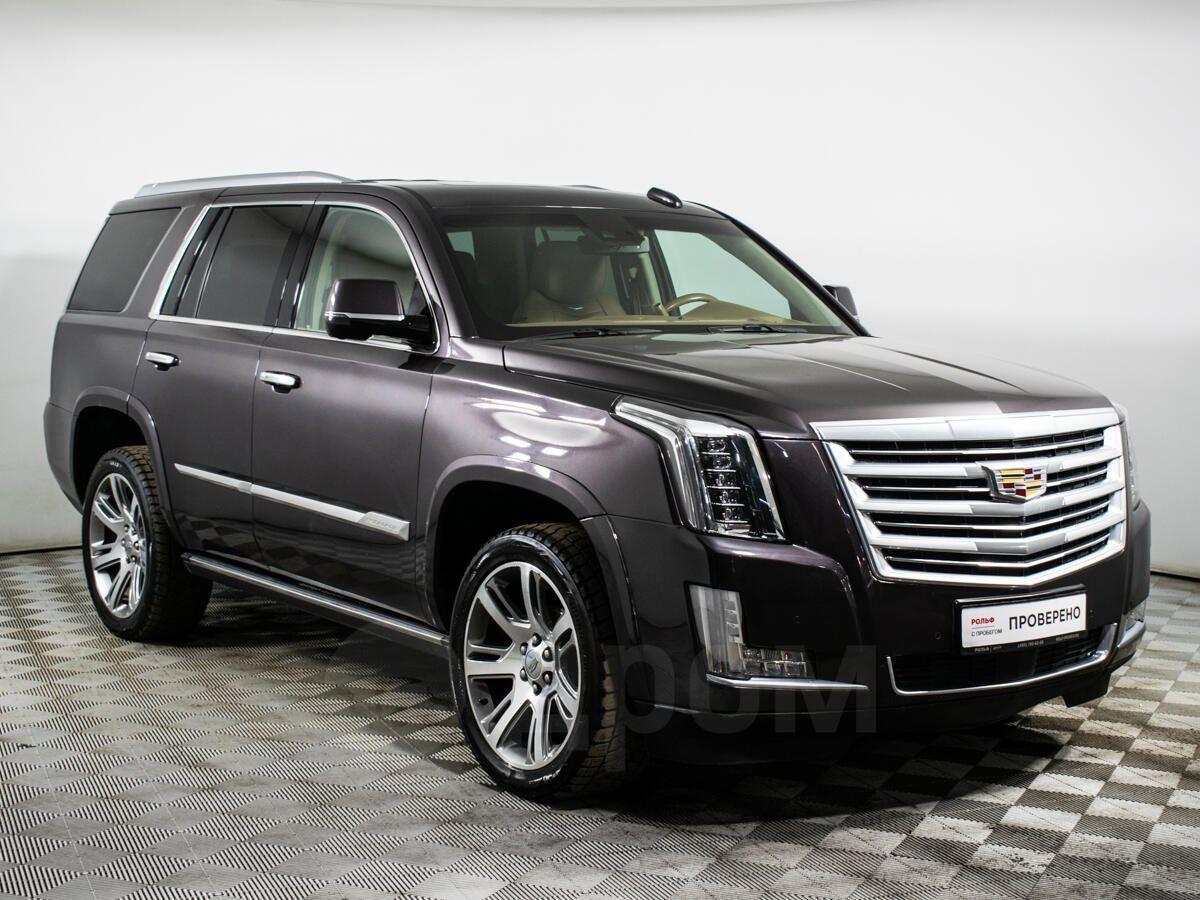 Кадиллак Эскалейд 2016 в Москве, Ищете Cadillac Escalade с пробегом на  особых условиях, 4 вд, джип/suv 5 дв., пробег 79111 км, бензин, акпп, 6.2  литра, Москва