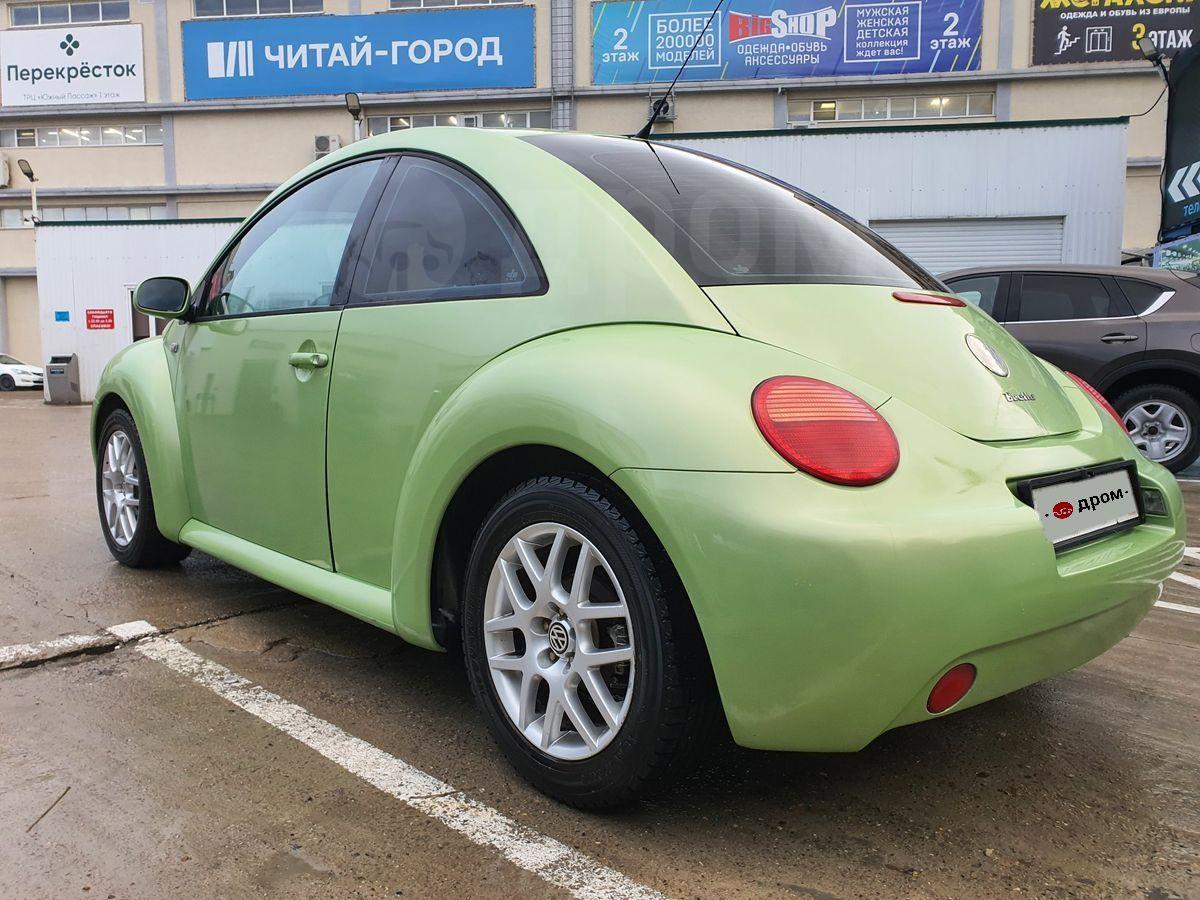 Volkswagen Beetle 2001 в Новороссийске, Цена на пару дней, хэтчбек 3 дв.,  б/у, бензин, передний привод, 2 литра, цена 555 000 рублей, 2.0 AT GLS, акпп