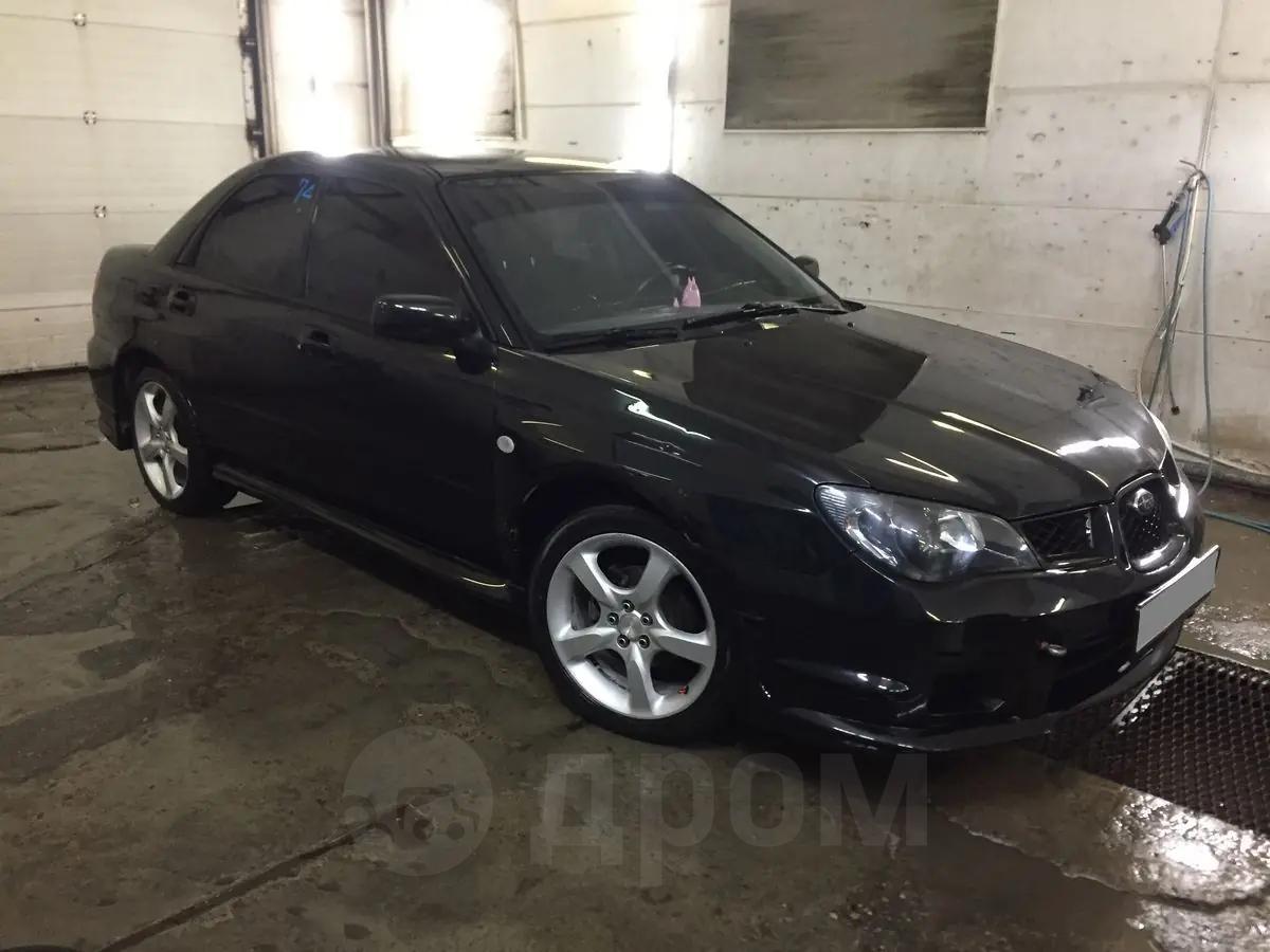 Продам Субару Импреза 2006 года в Новосибирске, Impreza Черная лиса в  кузове WRX, Авто по больше, 1.5R AT, черный, бензиновый, акпп, седан,  полный привод, 1.5 литра