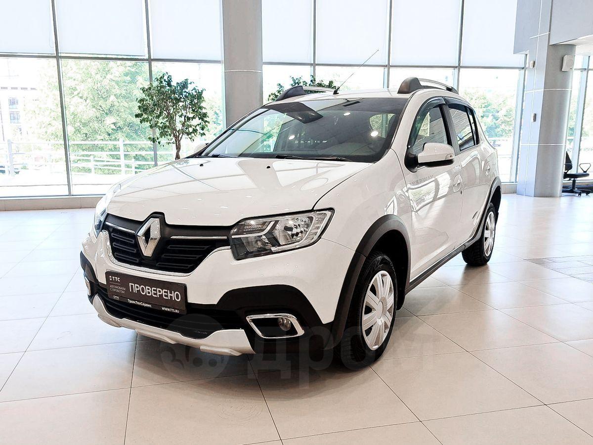 Купить авто Рено Сандеро Степвей 2019 в Казани, Модель: Sandero Stepway,  белый, акпп