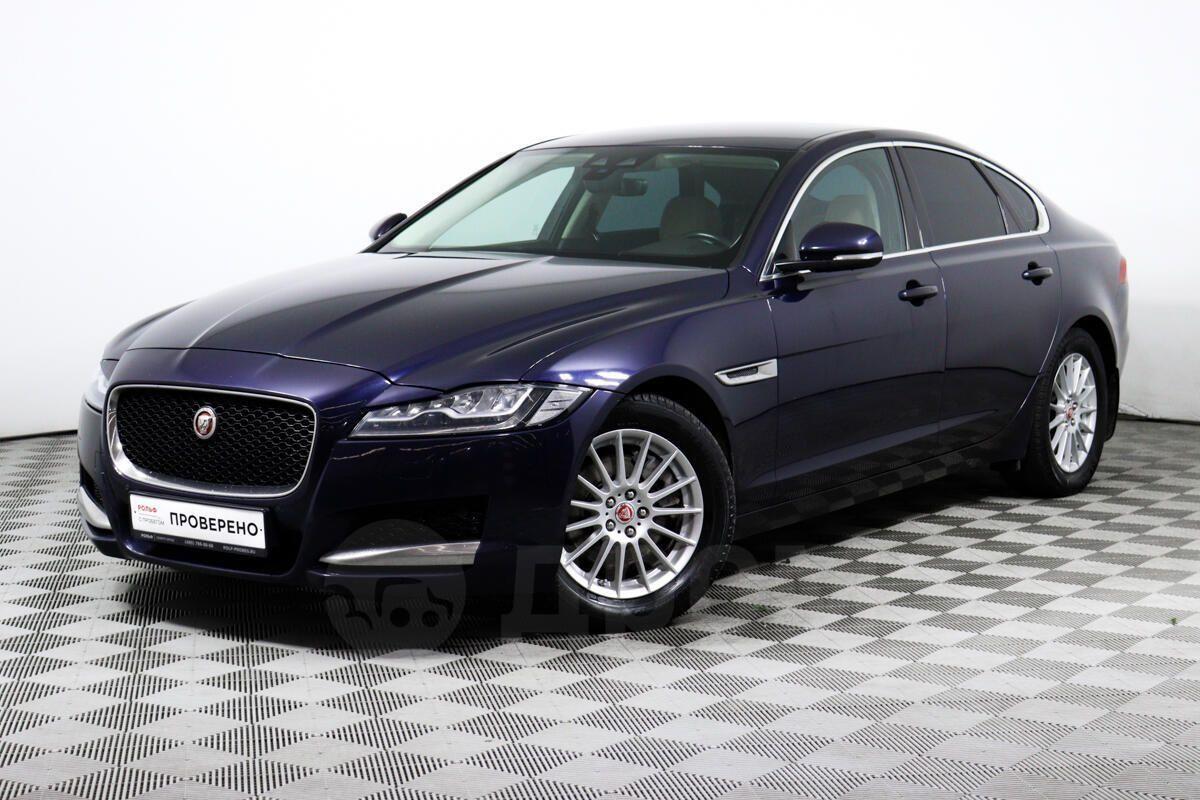 Авто Jaguar XF 18 года в Москве, x1f525;Акция 8 и 9 июня в РОЛЬФ Юго-Восток  SUPER TRADE IN, синий, дизельный двигатель, 4 вд, АКПП, пробег 136981 км,  седан