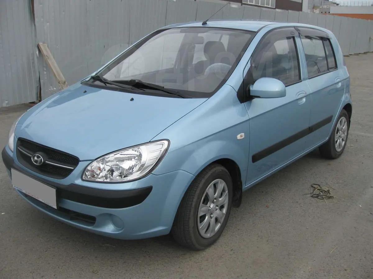 Хендай Гетц 2010 в Барнауле, Hyundai Getz 1. 4 АT (97 л. с. ), голубой  (очень красивый цвет), АКПП, бу, хэтчбек 5 дв., пробег 28000 км, 1.4 литра,  цена 395тыс.руб.