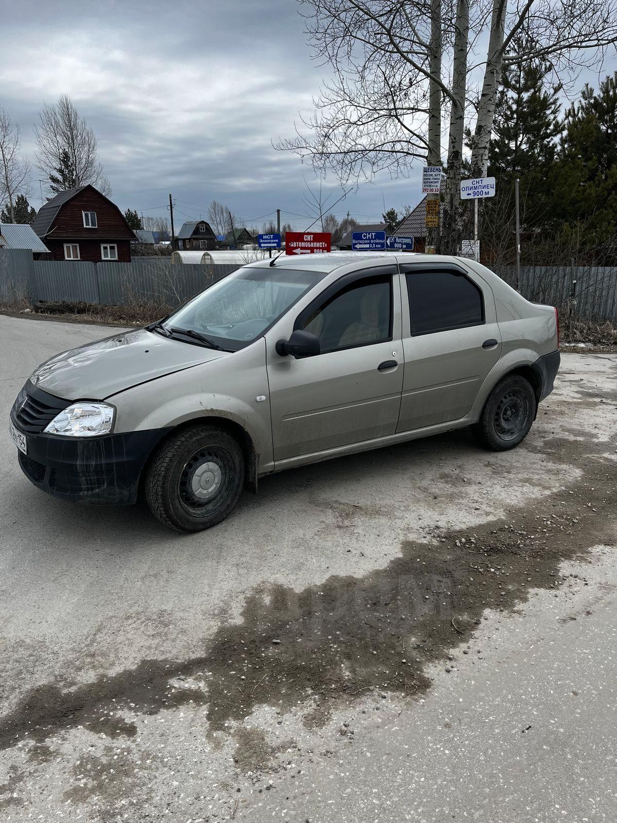 Рено Логан 2012 в Новосибирске, x1f381; новый ГРМ, жижи, колодки, Паркетник  4 WD, МКПП, 1.4 MT Laureate, цена 335 тысяч рублей, бензиновый, 1.4 литра,  седан, бу