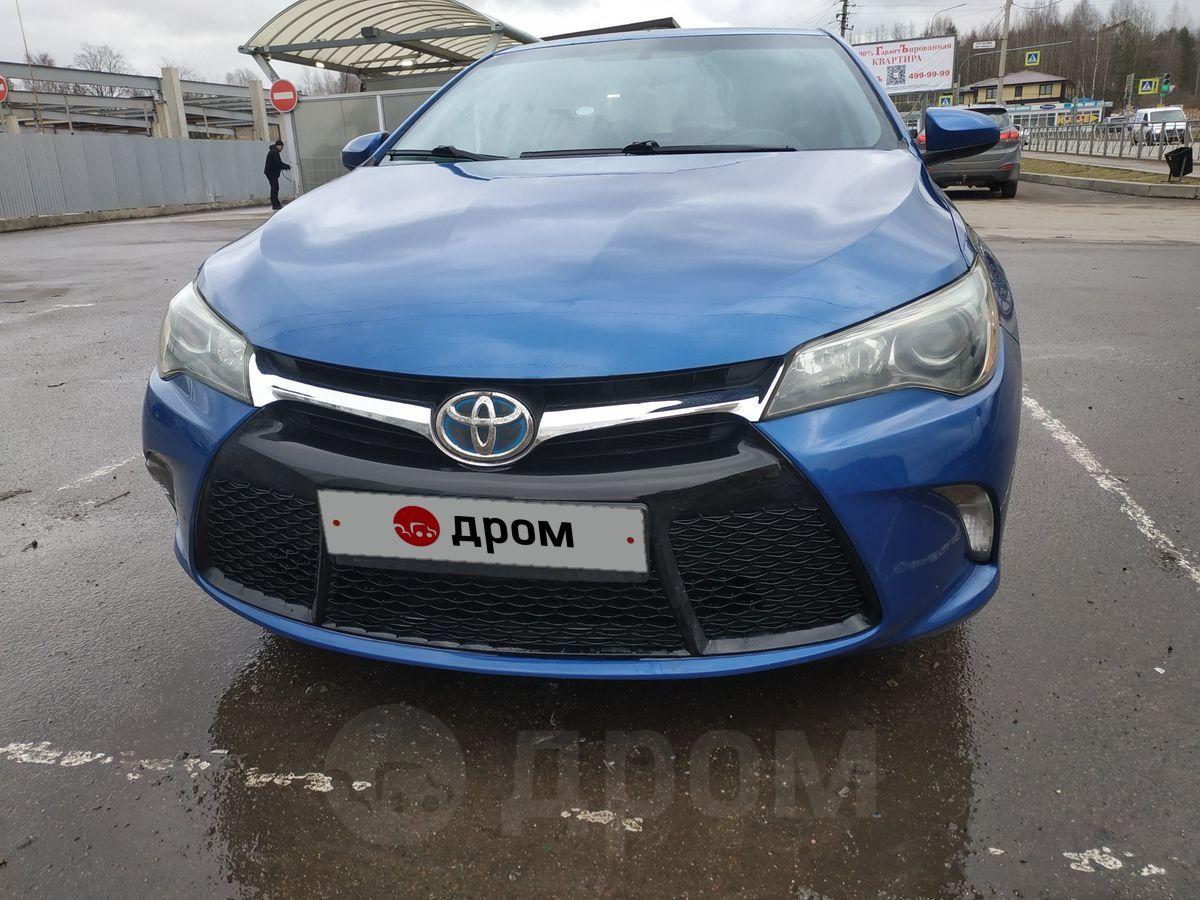 Тойота Камри 2017 в Ростове-на-Дону, Продам🚘Toyota Camry 55  Американка, седан, синий, пробег 132500 км, комплектация 2.5 AT Престиж,  АКПП, бензиновый