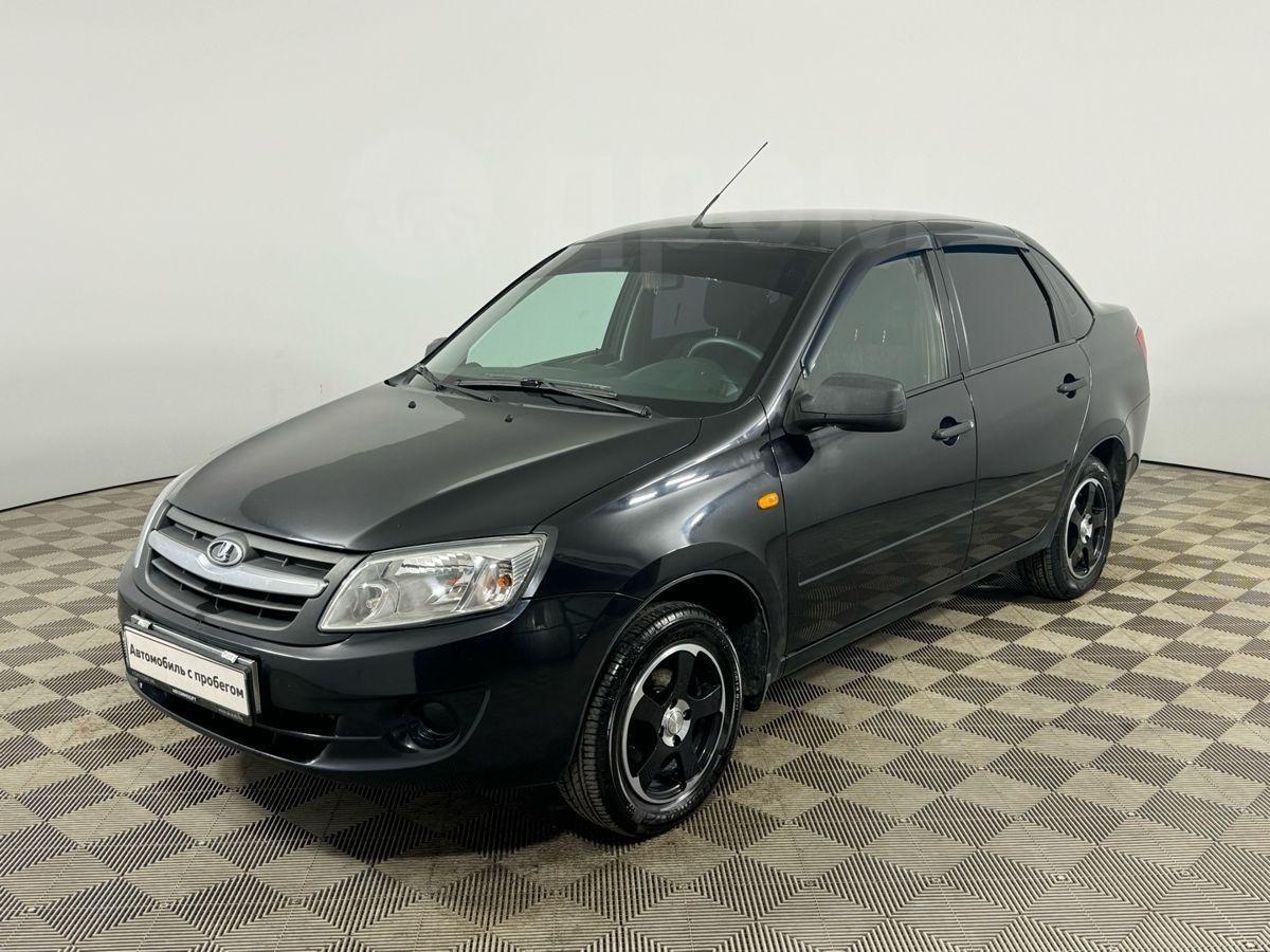 Авто ВАЗ Granta 13 год в Рязани, Комплектация: Lada (ВАЗ) Granta I 1.6 MT  (87 л.с.) Comfort 21901-51-23R, механическая коробка, 1.6 литра, черный,  бензиновый, седан