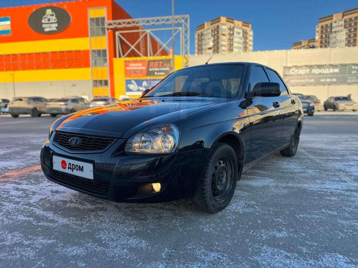 Чёрная Приора седан 610