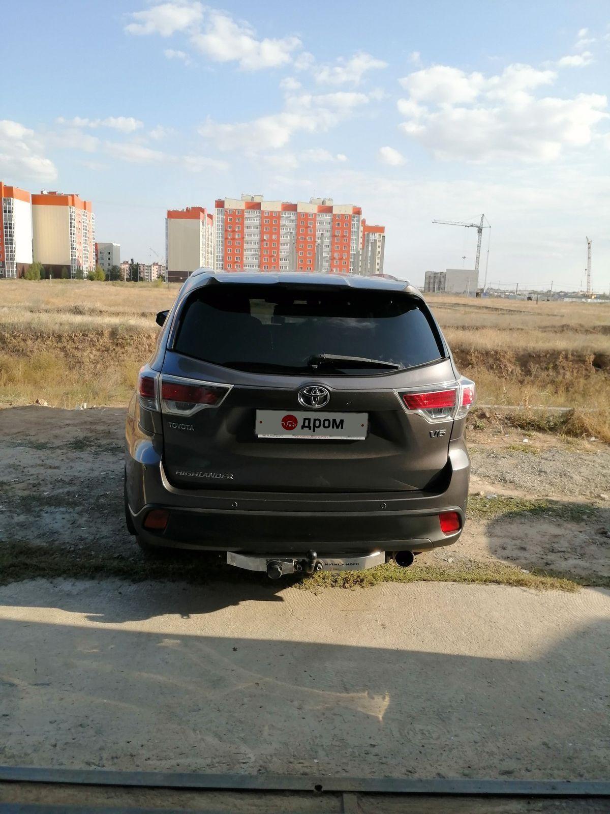 Toyota Highlander 2014 г. в Волжском, Автомобиль в отличном состоянии, не  требует дополнительных затрат, все идеально, 3420000 руб., акпп, 3.5 литра,  бензин, 4WD