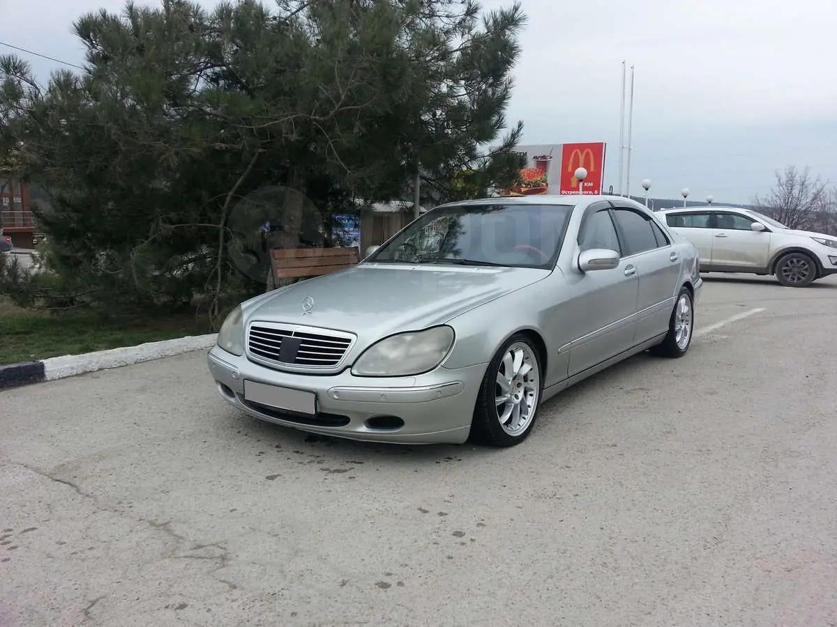 Мерседес S-класс 2001 год в Геленджике, MERCEDES- BENZ S430 LONG (220ЫЙ)  Машина пуля, РАССМОТРЮ ВАРИАНТЫ, цена 375 000р., бензин, седан, с пробегом  271 тысяч км