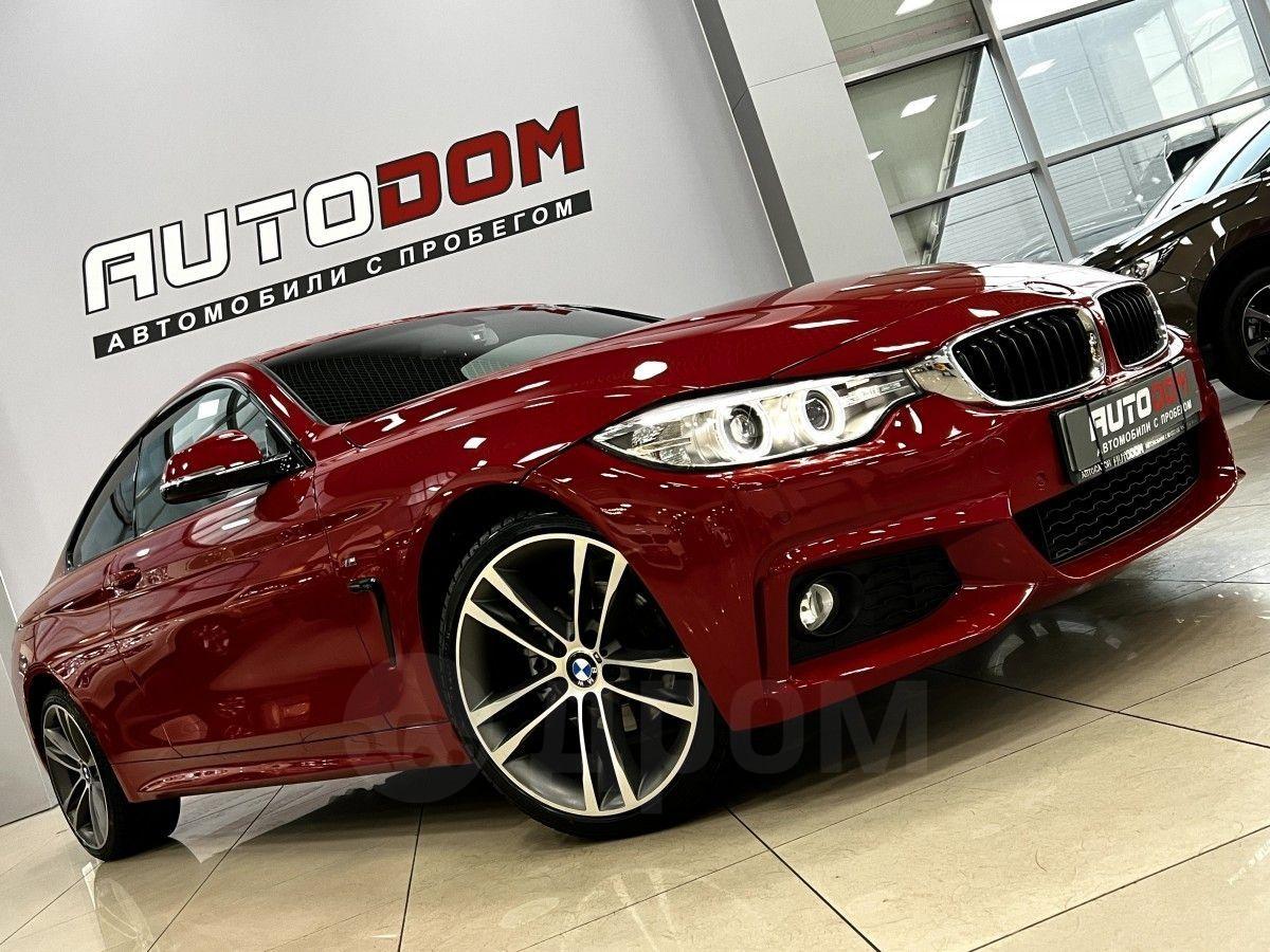 BMW 4-Series 16 года в Красноярске, x2705; Мы даем 100% гарантию  юридической чистоты автомобилей, купе, б/у, коробка автомат, цвет красный