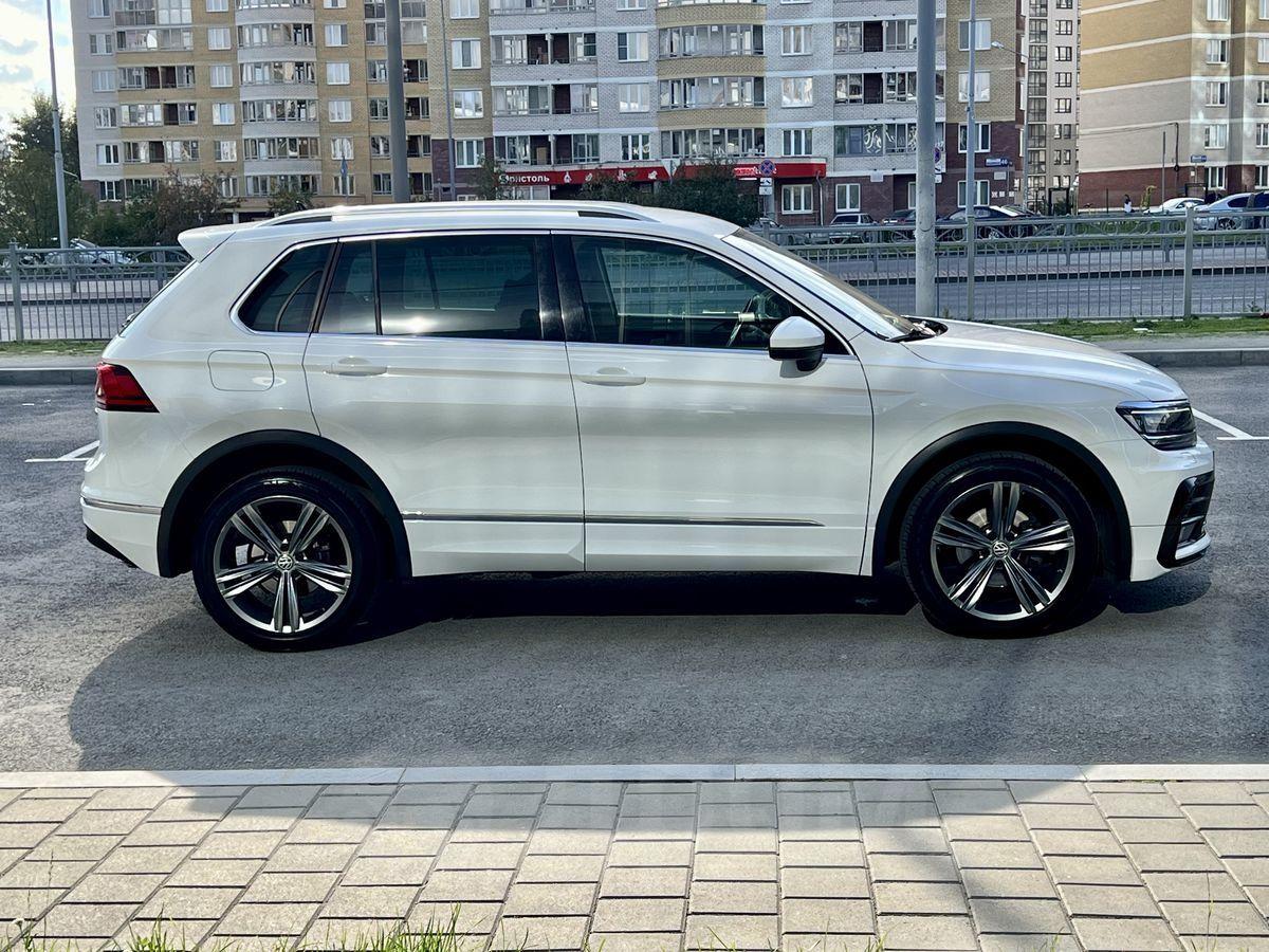 Авто Volkswagen Tiguan 2018 г.в. в Екатеринбурге, Volkswagen Tiguan 2.0 TDI  4motion R-Line 150 л.с. 🇩🇪, автомат, 2 литра, 4вд, дизель,  белый, 2.0 TDI DSG 4Motion Sportline