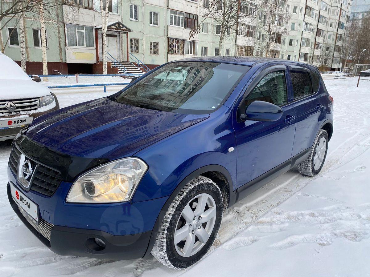 Nissan Qashqai 2009 2013 синей