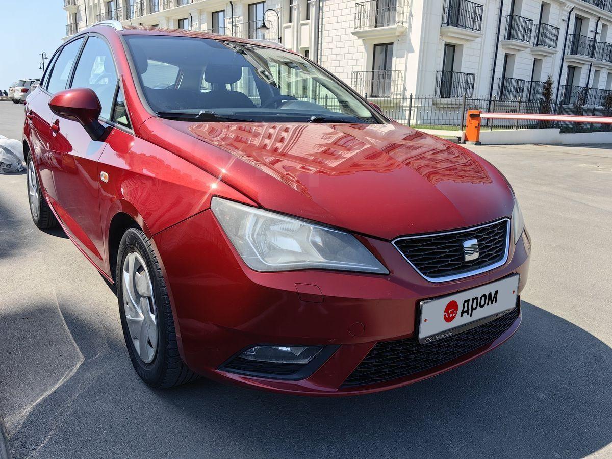 Купить авто SEAT Ibiza в Анапе, Коротко об автомобиле, автомат, хэтчбек 5  дв., бензин, б/у, красный