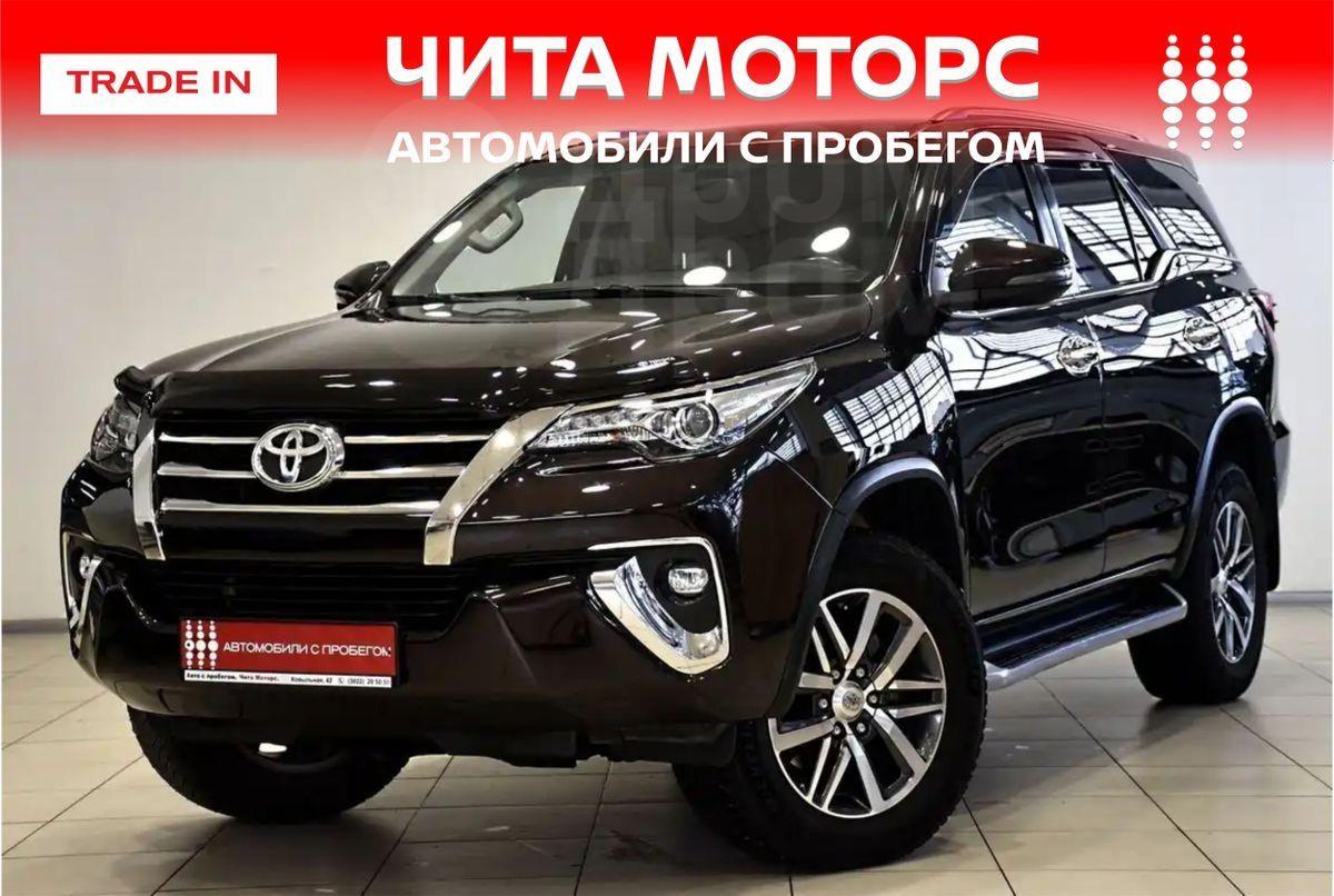 Toyota Fortuner 2018 в Чите, Проверка технического состояния автомобиля, с  пробегом 171 тысяч км, 2.8л., 4WD, 2.8 AT Престиж, б/у, автомат, дизель