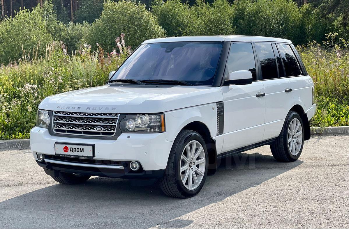 Land Rover range Rover 2011 объем бака