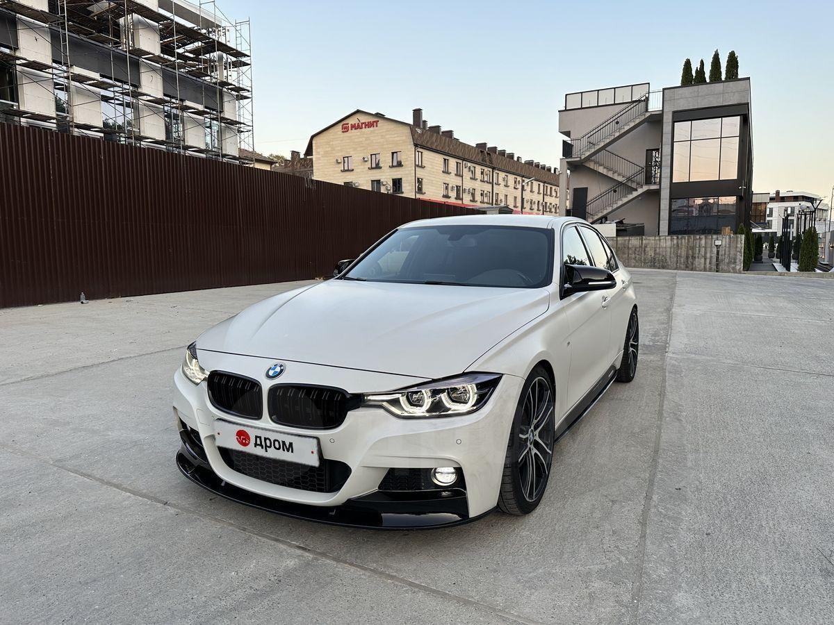 БМВ 3 серии 2018 в Сочи, Шикарный авто - BMW 330i X-drive с лучшим двух  литровым мотором B48💪, 2 литра, белый, 4вд, пробег 95000 км, б/у,  седан, автоматическая коробка передач