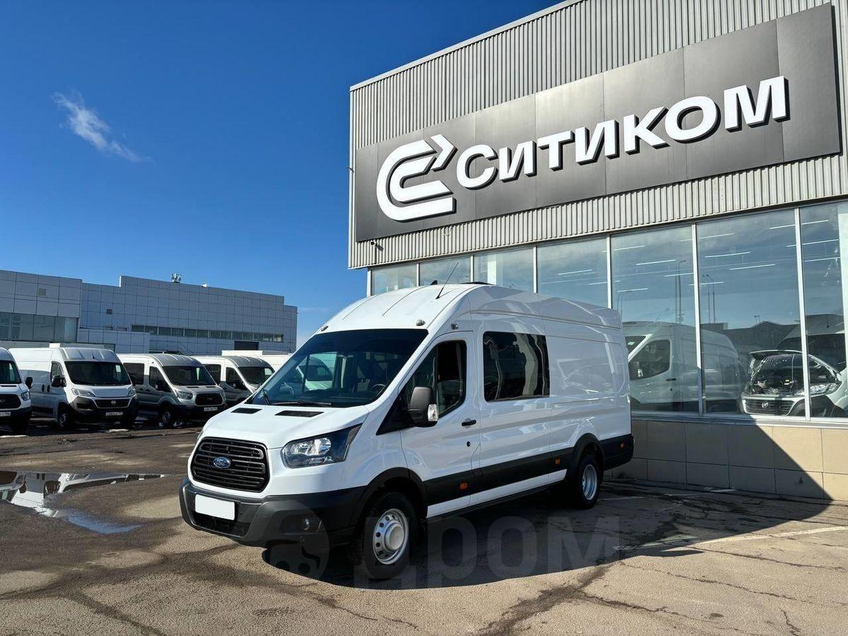 Купить Ford Transit Микроавтобус 2021 года в Москве: цена 5 700 000 руб.,  дизель, механика - Автобусы