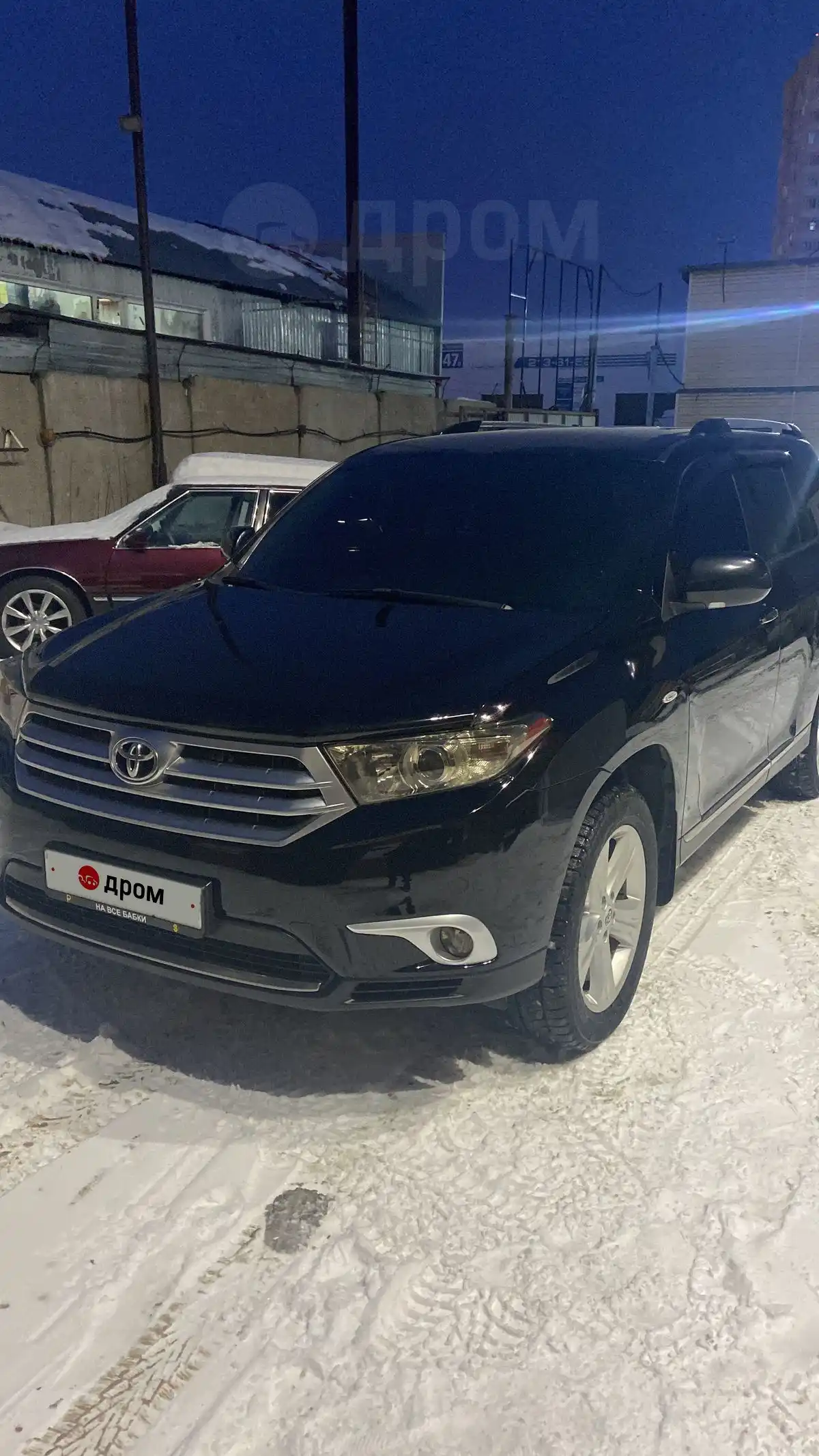 Купить автомобиль Toyota Highlander 12 года в Новосибирске, Цена  соответствует состоянию автомобиля Максимальная комплектация, 7 мест, 4 вд,  АКПП, бензин, левый руль