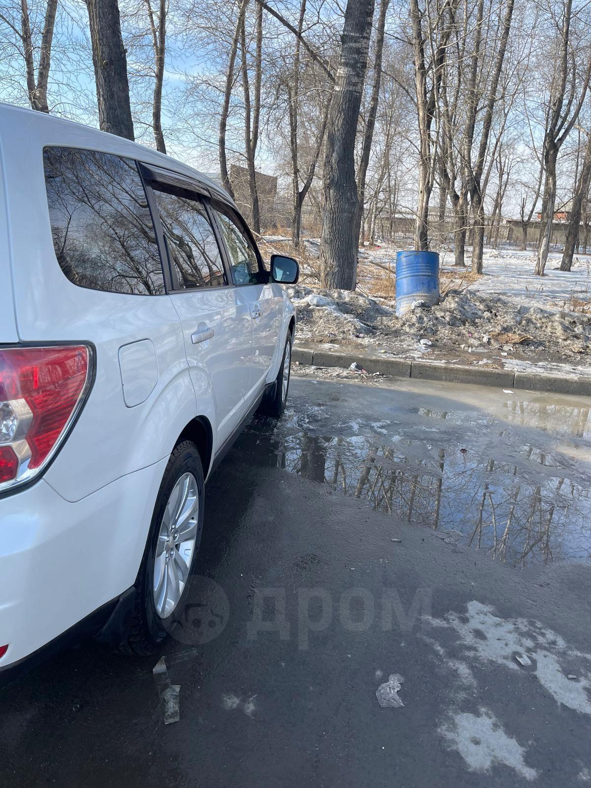 Субару Форестер 2010 в Усолье-Сибирском, белый, комплектация 2.0 XS ...