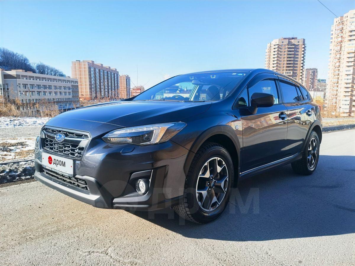 Subaru XV 18 года во Владивостоке, Идеальная, просто новая, комплектация  1.6i-L EyeSight 4WD, автоматическая коробка, с пробегом 50 тыс.км,  бензиновый двигатель