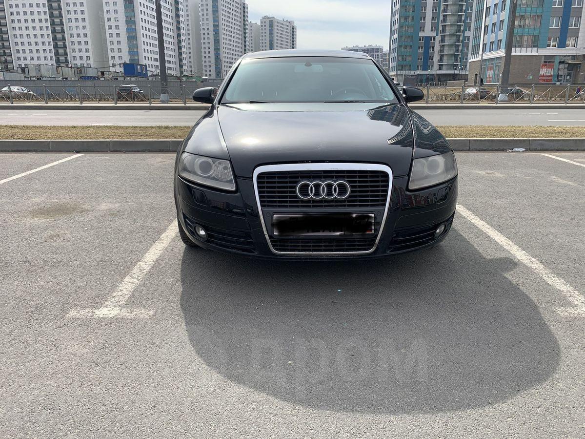 Audi A6 2007 год в Санкт-Петербурге, Продам автомобиль Ауди А6с6 на полном  уверенном ходу, б/у, седан, пробег 257 тысяч км, цена 450 тыс.рублей