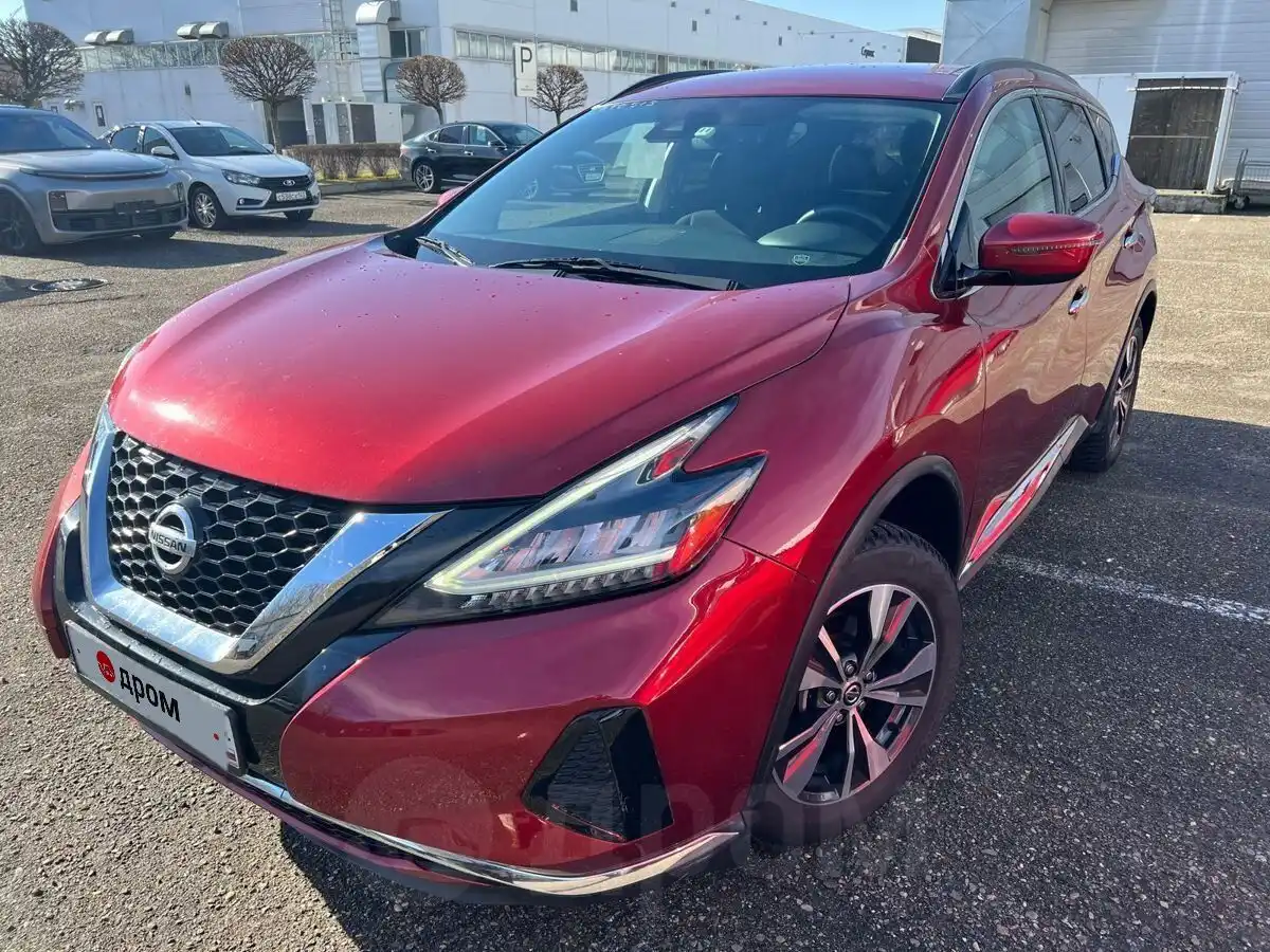 Купить авто Nissan Murano 2020 в Краснодаре, Комплектация: Nissan Murano  III (Z52) 3.5 CVT (264 л.с.), с пробегом, цена 1.9млн.руб., джип/suv 5 дв.,  АКПП, красный