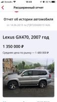 SUV   Lexus GX470 2007 , 1350000 , 