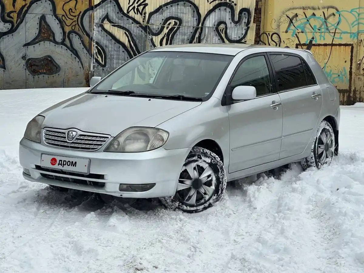 Купить Toyota Allex 2001 в Прокопьевске, В хорошем состоянии, пробег 201000  км, привод передний, бензиновый, руль правый, серый, 1.5 литра