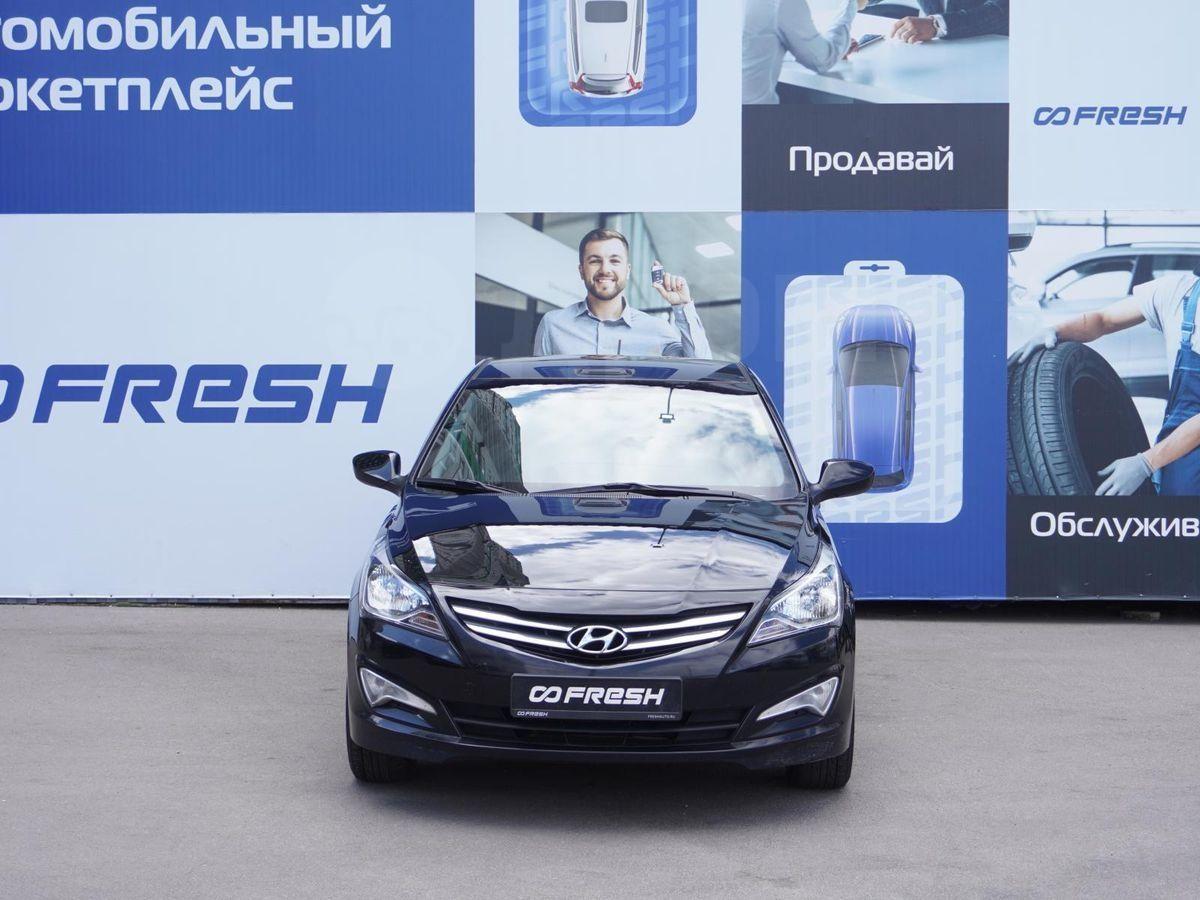 Hyundai Solaris 2015 года в Воронеже, x1f4a5;Самое время поменять  автомобиль, бензин, черный, механическая коробка, седан