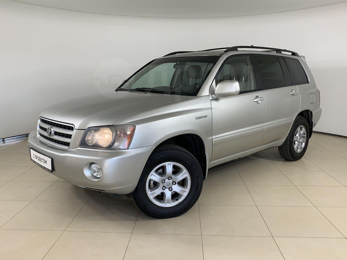 Авто Тойота Хайлендер 2001 в Москве, Гаражный номер: Б-27982-Р, бу, 4вд,  бензиновый двигатель, с пробегом 389 тысяч км, автомат, 3 литра, серебристый