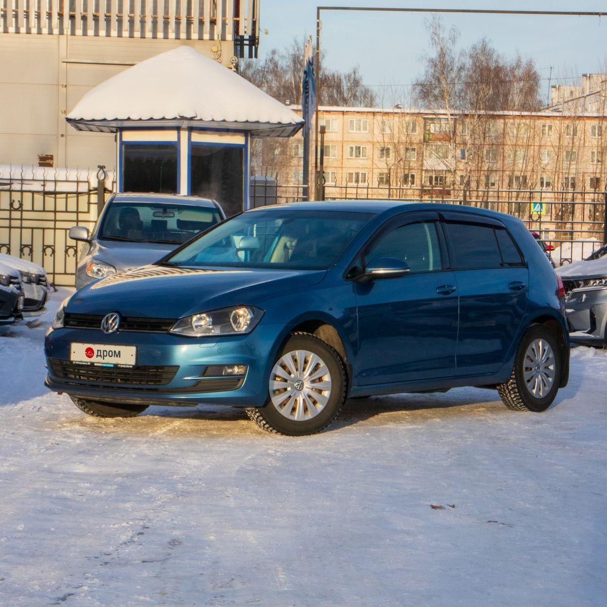 Продам автомобиль Volkswagen Golf 13 года в Ижевске, Мы находимся по  адресу: УР, г. Ижевск, ул. Коммунаров 381 (автосалон Suzuki, бензин, 1.4  литра, АКПП, голубой