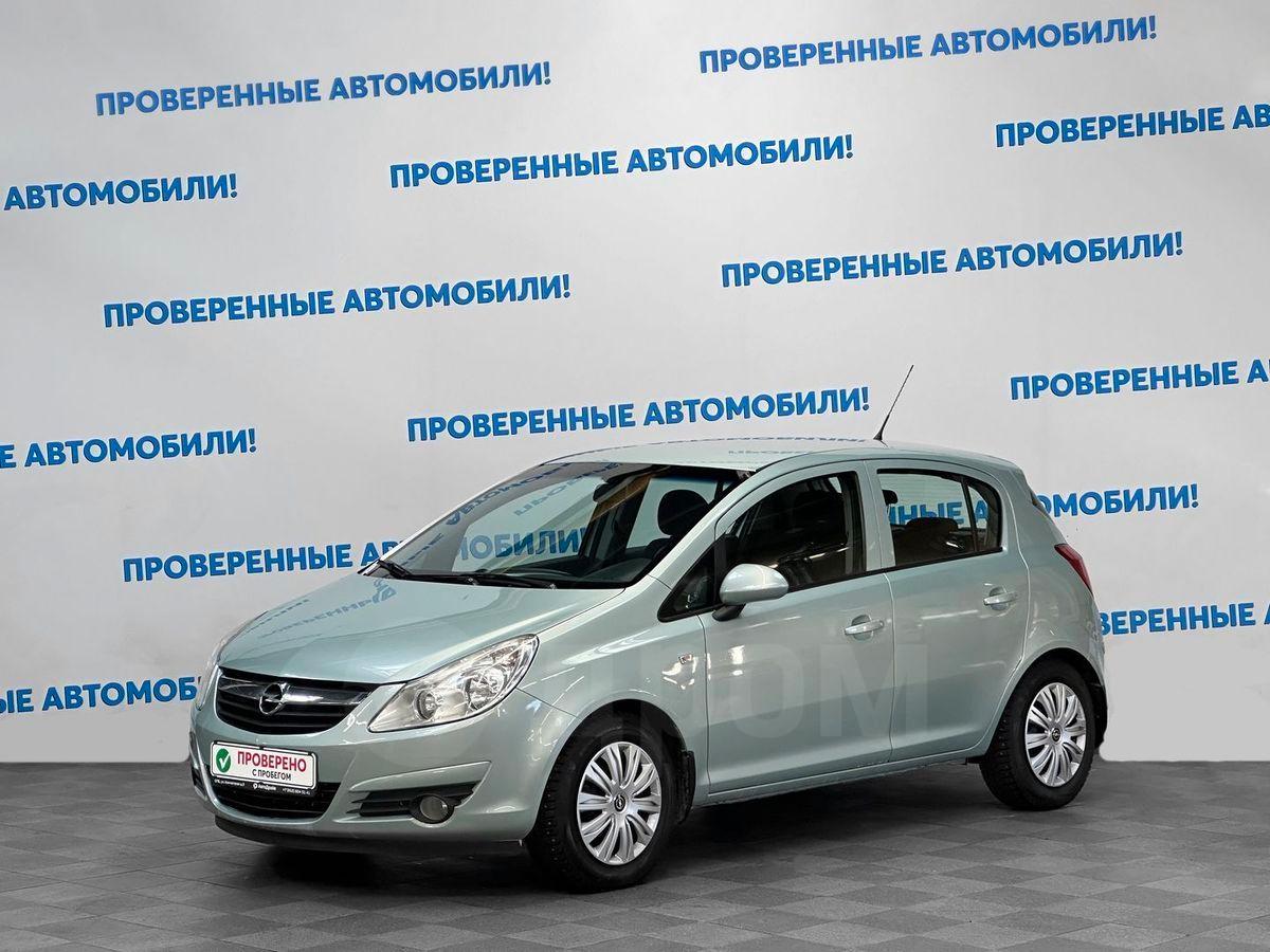 Купить Opel Corsa 2008 в Санкт-Петербурге, КОМПЛЕКТАЦИЯ<br, бензин, привод  передний, 1.2 литра, акпп, хэтчбек 5 дв., зеленый